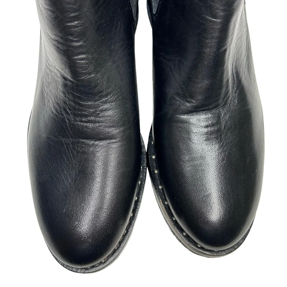 Norberto Costa black leather